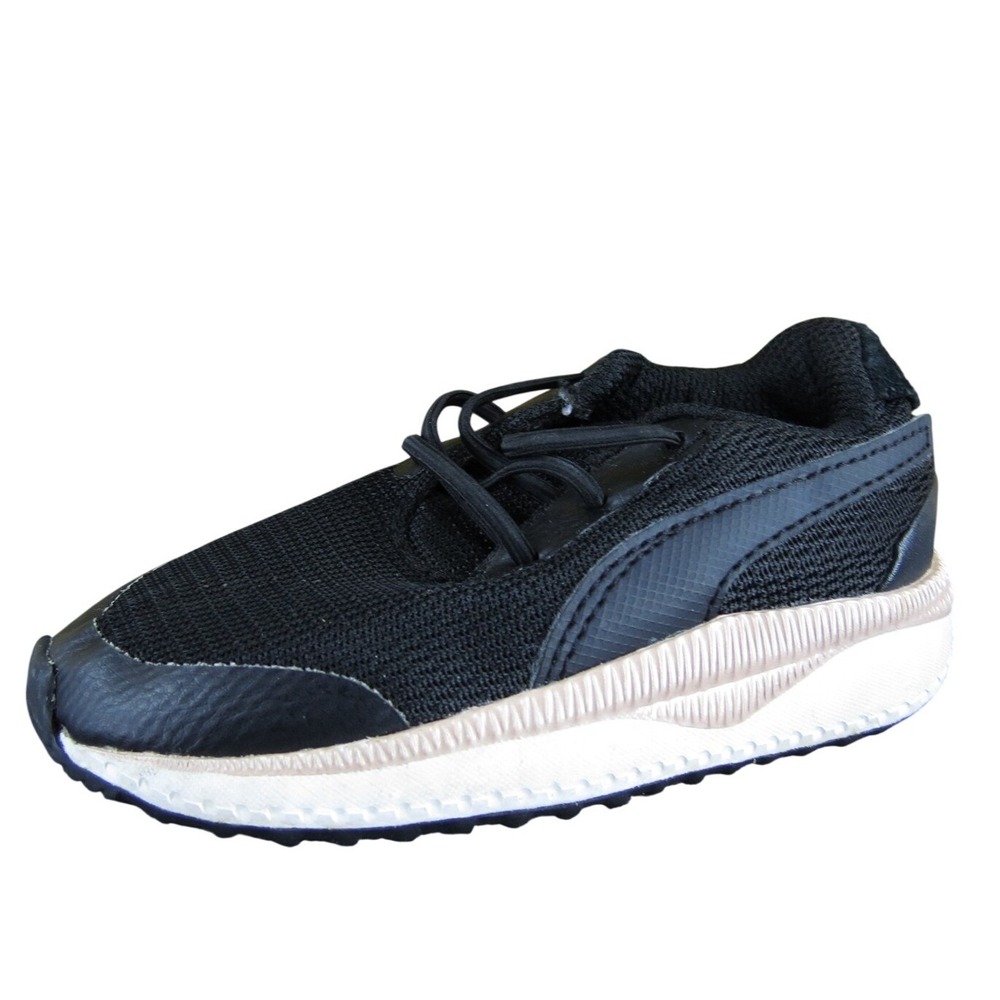 PUMA Girls Sneaker Soft Foam Sz T 6 Medium Black Synthetic‎ Slip On